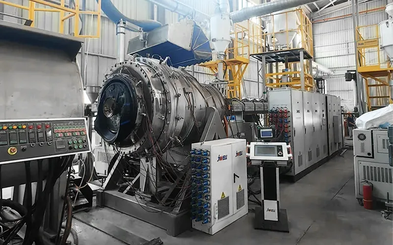 Gebruikte HDPE PPR Plastic Pipe Machinery
