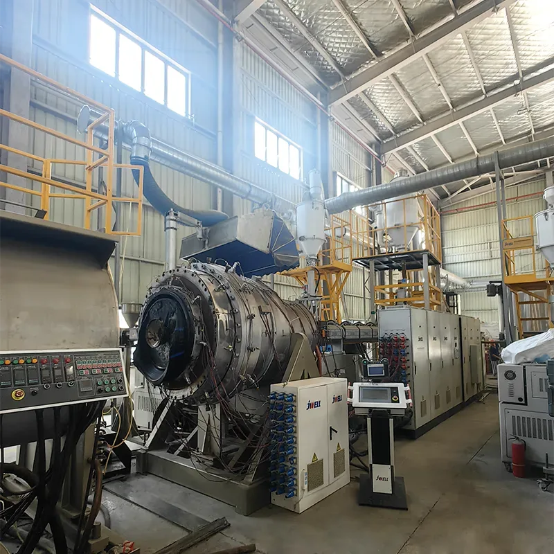Jwell tweedehands HDPE 1200 mm pijpproductiemachine