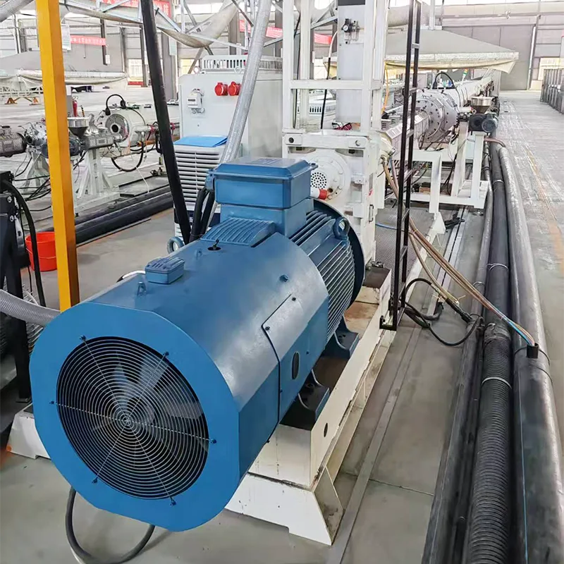 Yaxin tweedehands HDPE 250 en 400 mm pijpproductiemachine